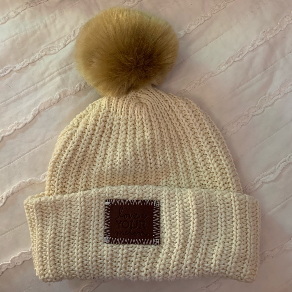 Love your melon beanie hat